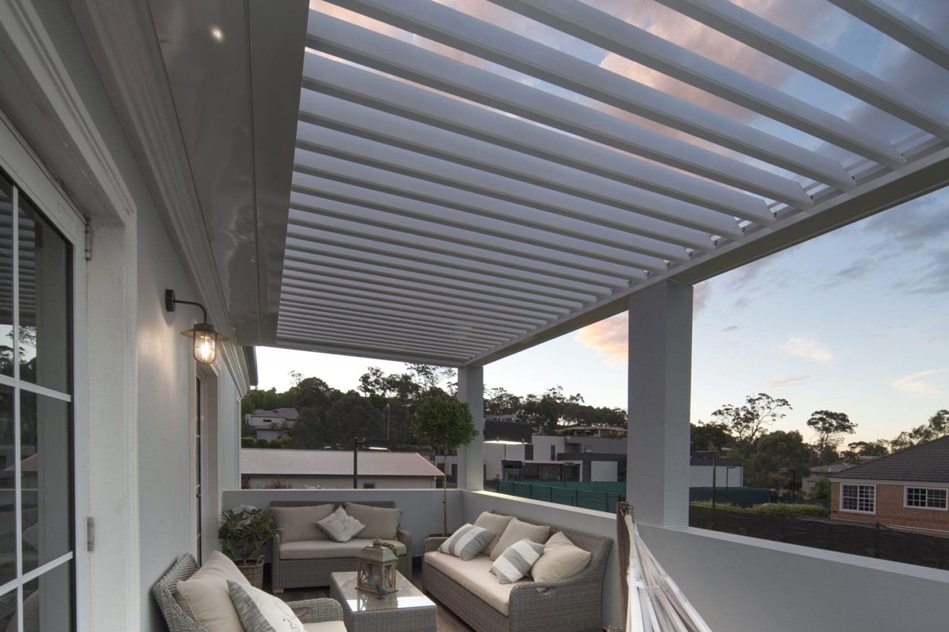 Louvered Pergola (Stratco Pavilion Allure)